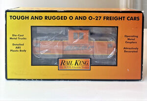 MTH RailKing O Gauge N5c Caboose Orange